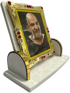 RK Basics Neem Karoli Baba Car Dashboard Kainchi Dham Idol, Home, Office Tables Decorative Showpiece  -  7 cm