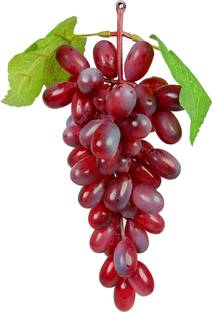 REIKI CRYSTAL PRODUCTS Artificial Grapes for Home and Office Decoration Decorative Showpiece  -  45 cm