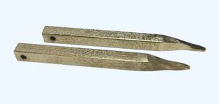 Kesar Zems Iron Arabic / Sulemani Keel Pack of 2 Decorative Showpiece  -  2 cm