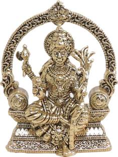 Kalarambh Brass Raj Rajeshwari Devi Statue Decorative Showpiece  -  4.57 cm