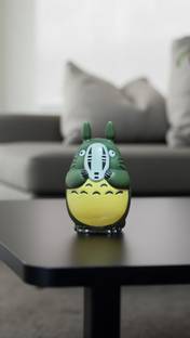 Meraki ind totoro x no face Decorative Showpiece  -  10 cm