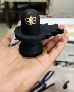 Royalbox Small Shivling for Home Temple and Office Decorative Showpiece  -  7 cm