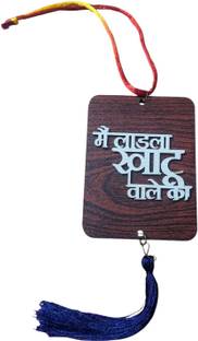 Love Kart Khatu Shyam Car Hanging Rear Mirror Accessories LK-8853 Car Hanging Ornament