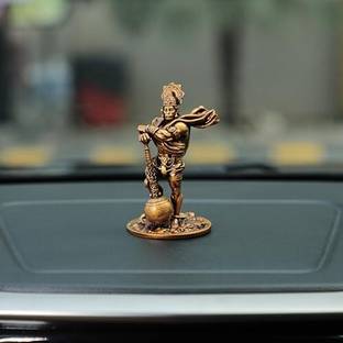 ARTARIUM Dashboard Hanuman Idol New Decorative Showpiece  -  10.9 cm