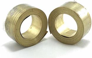Shubh Sanket Vastu Brass Strip 1 inch (Vastu Remedies) (7.5 feet) (2 Strip Roll) Decorative Showpiece  -  2 cm
