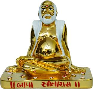 Aarya24KT Bajrangdas Bapa Decorative Showpiece  -  8 cm
