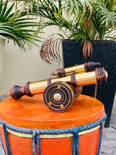 HDS CANON SHOWPIECE FOR HOME , OFFICE , tABLE DECOR| top showpioece Decorative Showpiece  -  15 cm
