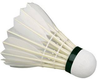 MEKKOKART BlueBell A+ feather badminton shuttlecock Feather Shuttle  - White