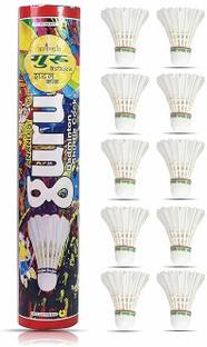 Guru Feather Shuttlesock High Speed Feather Shuttle  - White
