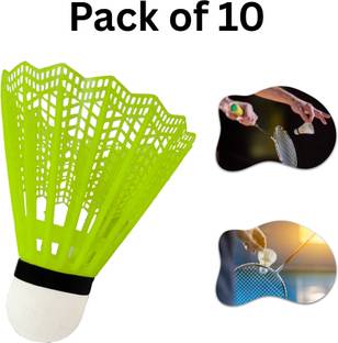 CTC CREATION Top-grade Nylon Shuttlecock engineered for training Plastic Shuttle  - Multicolor
