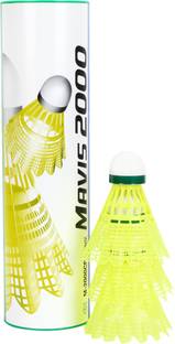 YONEX Mavis 2000 Nylon Shuttle  - Yellow