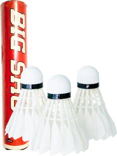 Winex Professional Feather Shuttle Cock Feather Shuttle  - White
