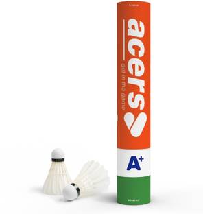 acers Grade A+ Feather Shuttle  - White