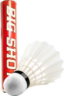 winexsports Big Shoot Feather 10 pack Shuttle Feather Shuttle  - White