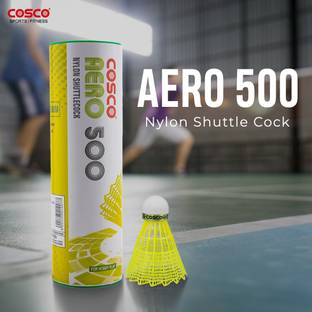 COSCO Aero 500 Nylon Shuttle  - Yellow