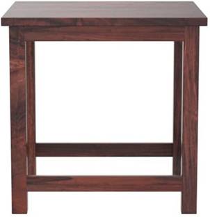shiv art Solid Wood Bedside Table