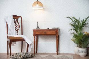 Furnishilp Solid Wood With Drawer Console Hall Table Solid Wood Console Table