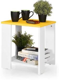 KHUSUBHDECOR Wooden Side Table end Table Coffee Table Bed Side Table and Sofa Side Table Engineered Wood Side Table