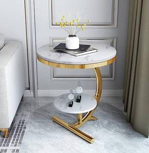 EVENINGDECOR Metal Side Table