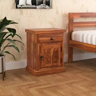 Devsignature Solid Sheesham Wood Bed Side Table For Bed Room Solid Wood End Table