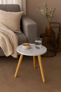 etiquette art Small End Table for Living Room, Side Table Engineered Wood Coffee Table