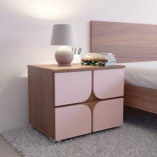 NEUDOT KRUGER Engineered Wood Bedside Table