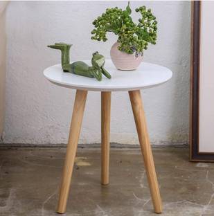 AnDecy Round Multipurpose Side Table/Coffee Table/End Table for Living Room Engineered Wood Side Table