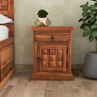 Devsignature Solid Sheesham Wood Bed Side Table For Bed Room Solid Wood End Table