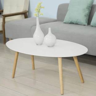 Deligno Mart Bedside Table, center table Antique Look for Living Room Engineered Wood Side Table