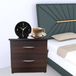 SONAM 2Drawer said table bedroom livingroom side table wooden Engineered Wood Side Table