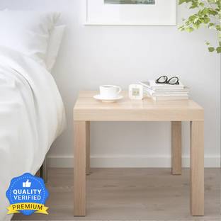 IKEA Lack Side Table for Living Room, Bed Room 55X55CM (BEIGE) Engineered Wood Side Table