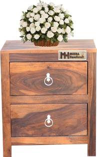 Meera Handicraft Solid Wood Side Table