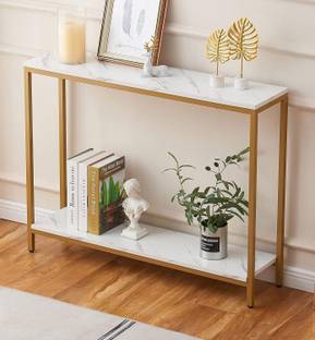 Aaliya mart Entryway Table for Living Room, Hallway & Bedroom | Modern Narrow Sofa Console Engineered Wood Console Table