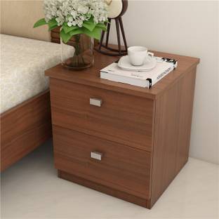 SPACEWOOD Premium Engineered Wood Bedside Table