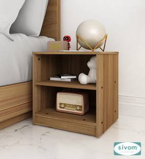 SIVOM Britto Multipurpose Side Table Engineered Wood Bedside Table