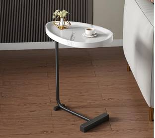 Silver Martini Solid Wood Side Table