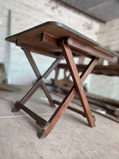 ganganagariya Folding Table Engineered Wood Side Table