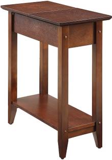 GenuineDecor End table With Flip Top Solid Wood End Table