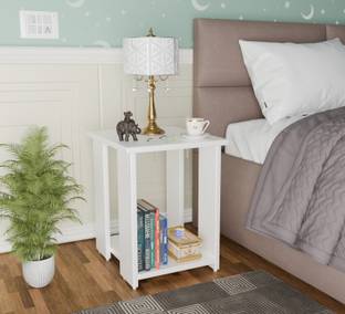 Arizen Multipurpose Sofa Side , Bed Side Table Floating Night Stand Engineered Wood Bedside Table