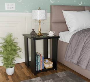 Arizen Multipurpose Sofa Side , Bed Side Table Floating Night Stand Engineered Wood Bedside Table