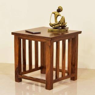 KHATIARTS Solid Wood Side Table