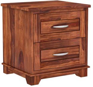 Allie Wood Sheesham Solid Wood Bedside Table