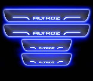 RohanEshop Tata Altroz car door foot step led scuff sill plate Door Sill Plate