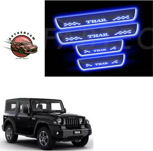 AUTOSHYAM Thar car door foot step led sill plate Door Sill Plate Door Sill Plate