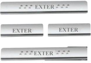INDMOTIVE DOOR SILL GAURD FOR EXTER
 /FOOTPATI/FOOTSTEP/PROTECTOR (SET OF 4 ) Door Sill Plate