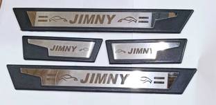INDMOTIVE SUZUKI JIMNY CAR FOOT STEP/ SILL PROTECTOR (ABS +STEEL) DOOR ENTRY GUARD Door Sill Plate