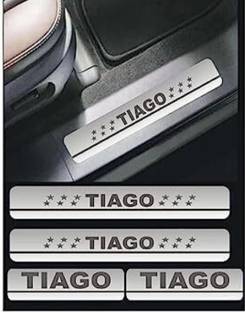 INDMOTIVE TIAGO CAR FOOT STEP /SILL PLATE /SCUFF PLATE /FOOT PATTI / TIAGO DOOR SILL GUARD Door Sill Plate