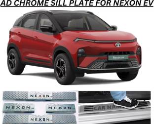 Ad chrome NEW NEXON EV SILL PLATE FOR DOOR FOOT AREA Door Sill Plate