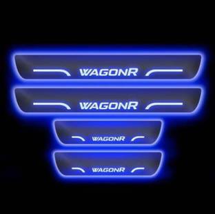 RohanEshop Maruti Suzuki Wagonr (2019,2020,2021) M0del Car Door Foot Step Led Scuff Sill Plate Door Sill Plate