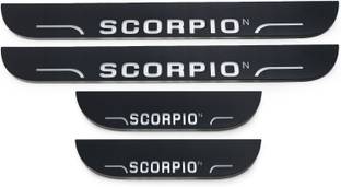 CARMART CCar exterior door led foot step scuff sill plate Scorpio N Door Sill Plate